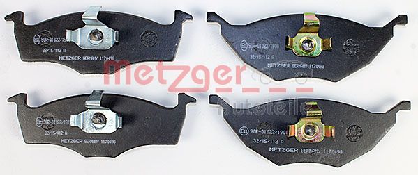 METZGER 1170498 Bremsbelagsatz, Scheibenbremse